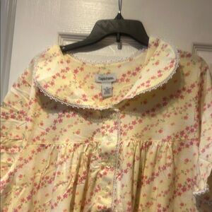 NWT Sz 1x yellow floral nightgown by Capistrano